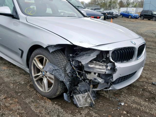 WBA3X5C58ED559497 - 2014 BMW 328 XIGT SILVER photo 9