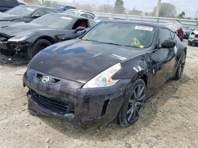 JN1AZ4EH9GM930498 - 2016 NISSAN 370Z BASE BLACK photo 2