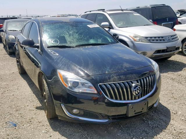 2G4GL5EXXH9104338 - 2017 BUICK REGAL SPOR BLACK photo 1