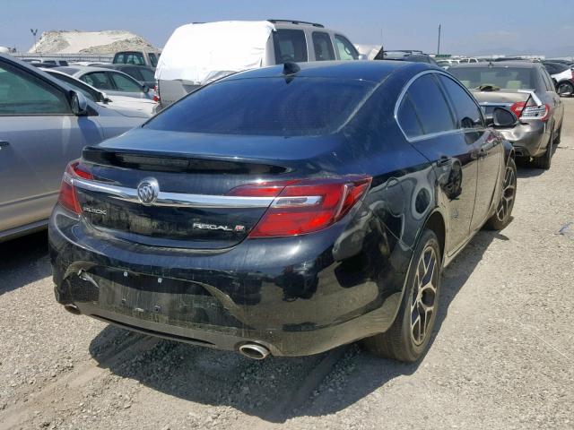 2G4GL5EXXH9104338 - 2017 BUICK REGAL SPOR BLACK photo 4