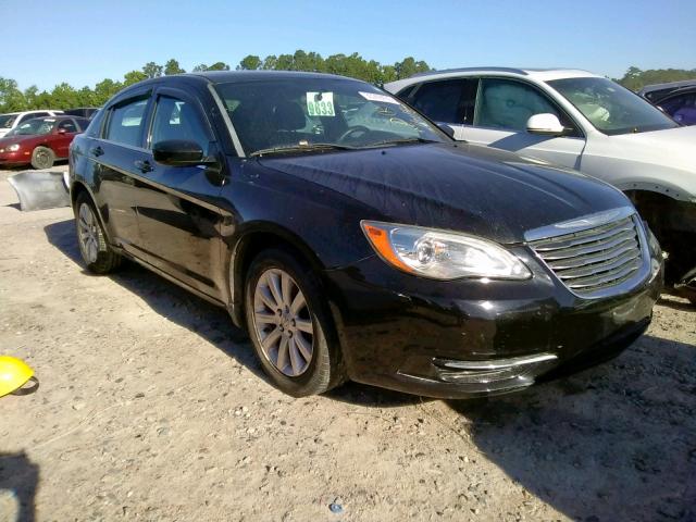 1C3CCBAB6CN127623 - 2012 CHRYSLER 200 LX BLACK photo 1