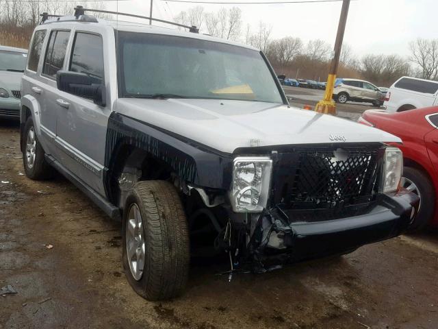 1J8HG58216C105681 - 2006 JEEP COMMANDER SILVER photo 1