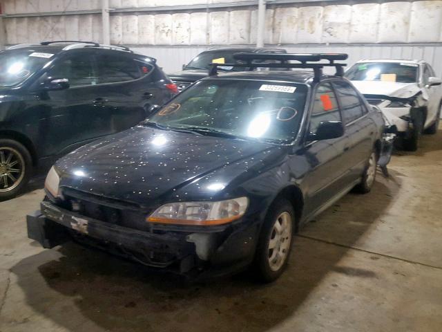 JHMCG65831C016041 - 2001 HONDA ACCORD EX BLACK photo 2