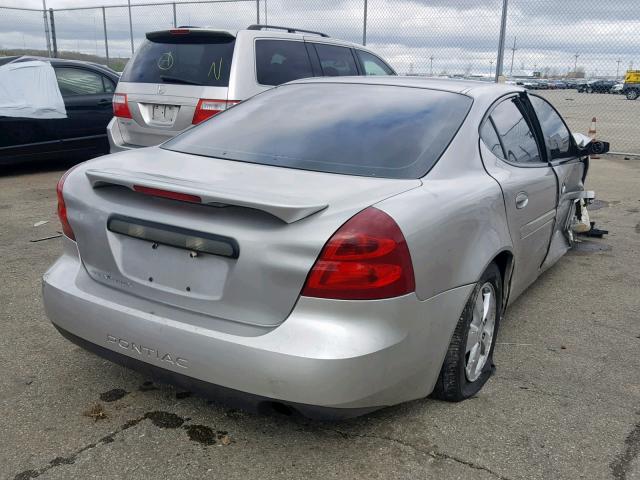 2G2WP552481158648 - 2008 PONTIAC GRAND PRIX SILVER photo 4