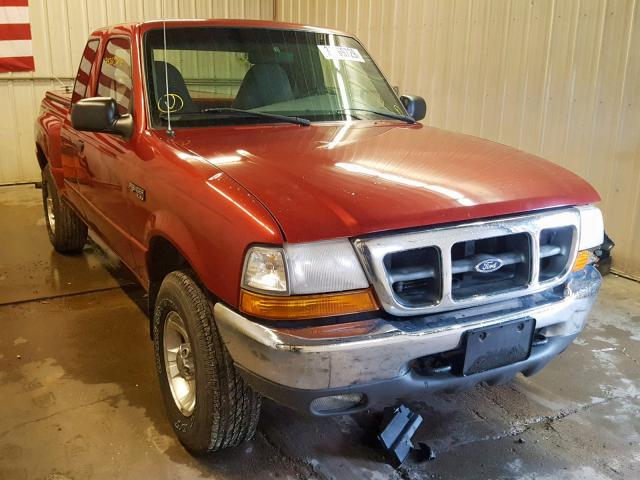 1FTZR15V0YPC02895 - 2000 FORD RANGER SUP RED photo 1