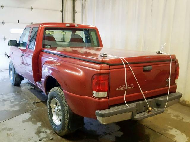 1FTZR15V0YPC02895 - 2000 FORD RANGER SUP RED photo 3