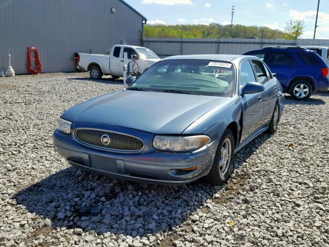 1G4HP54K41U189667 - 2001 BUICK LESABRE CU BLUE photo 2