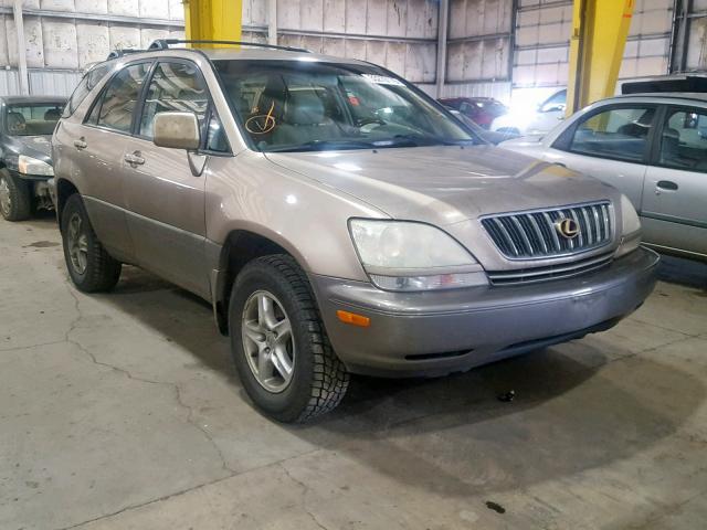 JTJHF10U820289526 - 2002 LEXUS RX 300 GOLD photo 1