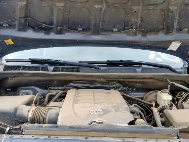 5TFEY5F11AX085550 - 2010 TOYOTA TUNDRA CRE GRAY photo 7