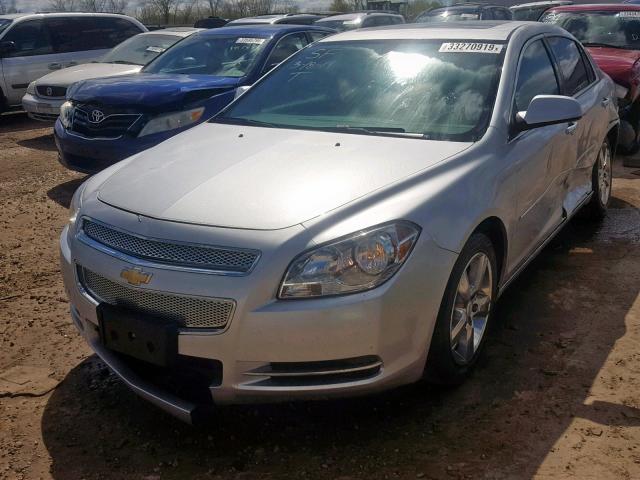 1G1ZD5E03CF118989 - 2012 CHEVROLET MALIBU 2LT SILVER photo 2