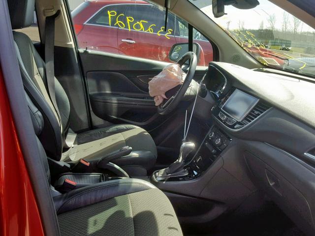 KL4CJASB5HB190354 - 2017 BUICK ENCORE PRE RED photo 5