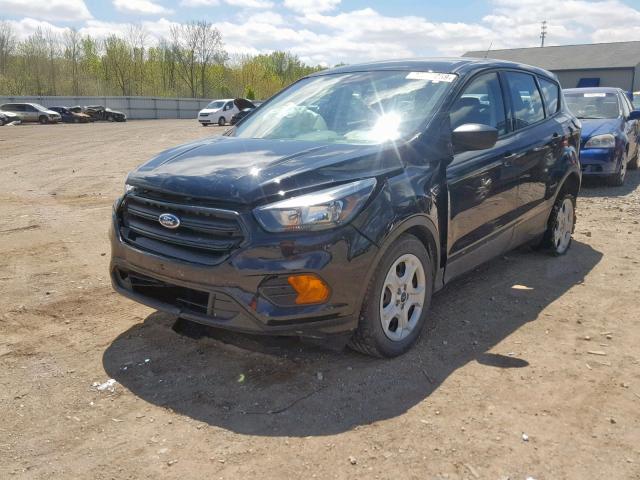 1FMCU0F72JUA08449 - 2018 FORD ESCAPE S BLACK photo 2