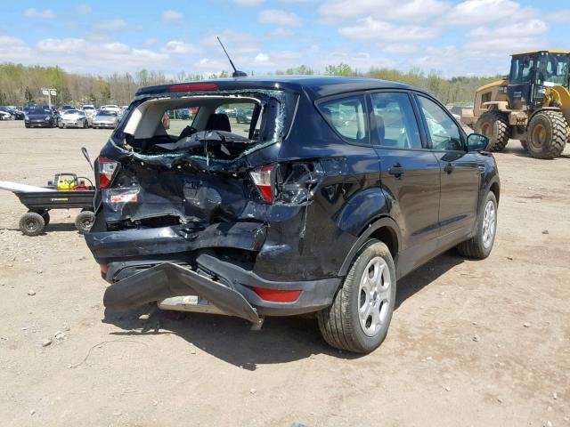 1FMCU0F72JUA08449 - 2018 FORD ESCAPE S BLACK photo 4