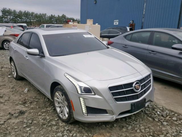 1G6AX5SX6E0140751 - 2014 CADILLAC CTS LUXURY SILVER photo 1