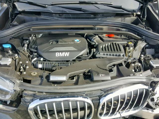 WBXHT3C38GP887613 - 2016 BMW X1 XDRIVE2 BLACK photo 7