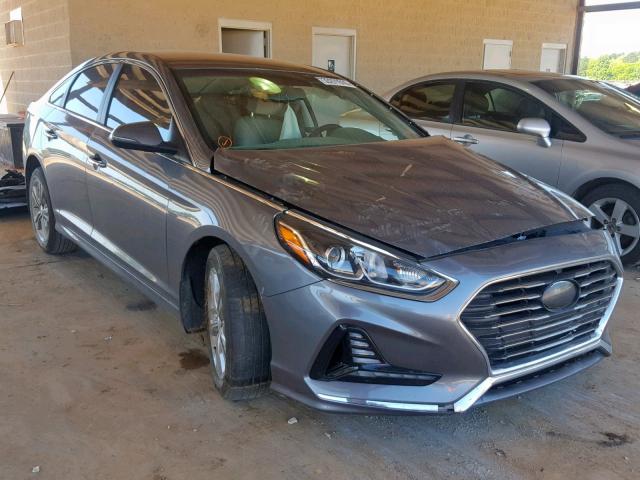 5NPE34AF2JH670273 - 2018 HYUNDAI SONATA SPO GRAY photo 1