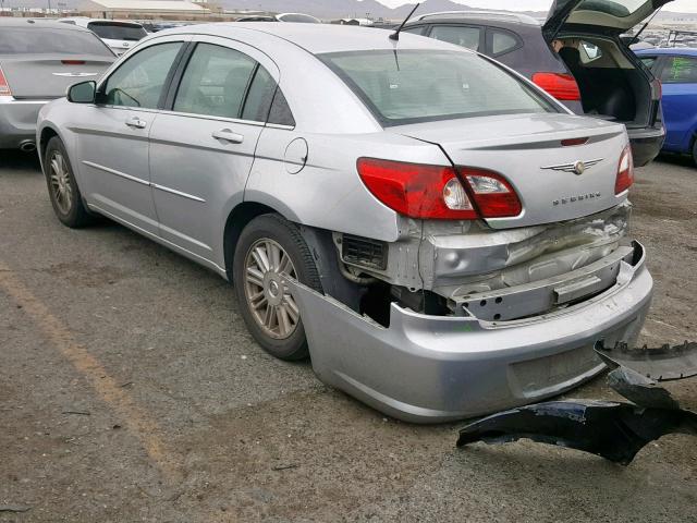 1C3LC56K47N546375 - 2007 CHRYSLER SEBRING TO SILVER photo 3