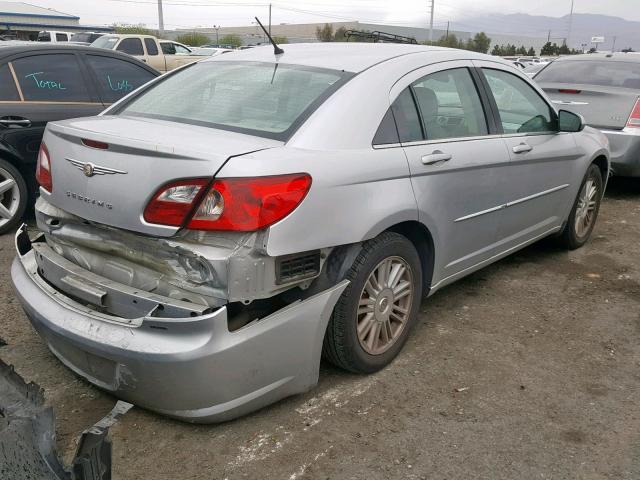 1C3LC56K47N546375 - 2007 CHRYSLER SEBRING TO SILVER photo 4