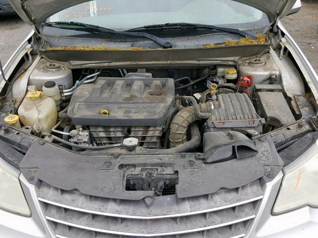 1C3LC56K47N546375 - 2007 CHRYSLER SEBRING TO SILVER photo 7