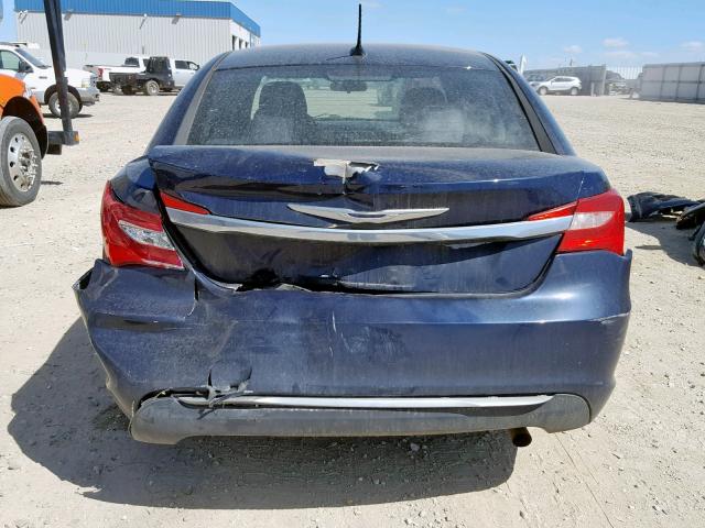 1C3CCBAB7EN146295 - 2014 CHRYSLER 200 LX BLUE photo 9