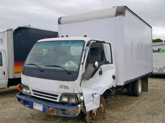 4KLB4B1RX2J800257 - 2002 ISUZU NPR WHITE photo 2