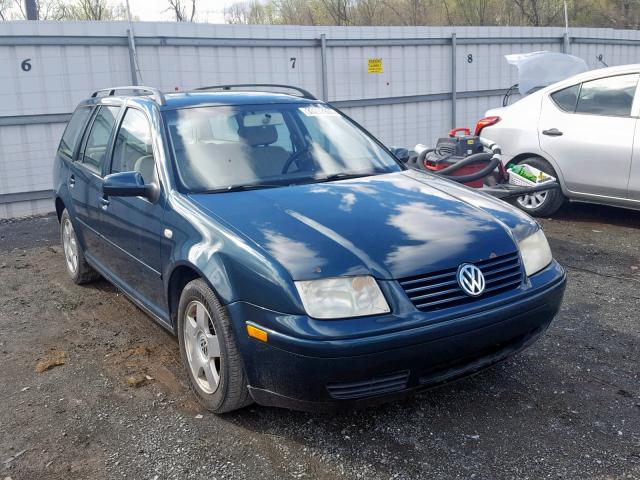 WVWSK61J12W424820 - 2002 VOLKSWAGEN JETTA GLS BLUE photo 1