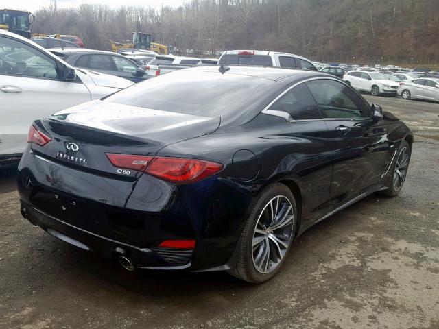 JN1CV7EKXHM110434 - 2017 INFINITI Q60 BASE BLACK photo 4