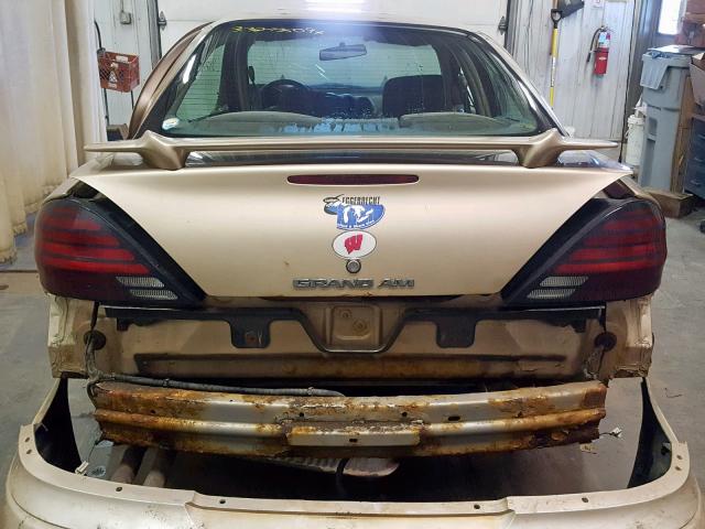 1G2NF52E84C214432 - 2004 PONTIAC GRAND AM S GOLD photo 10