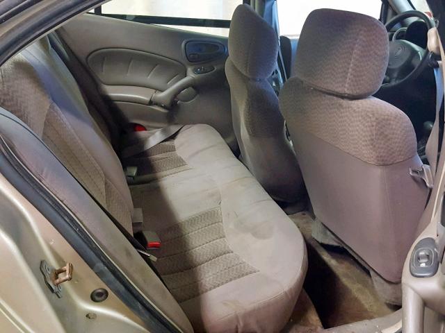 1G2NF52E84C214432 - 2004 PONTIAC GRAND AM S GOLD photo 6