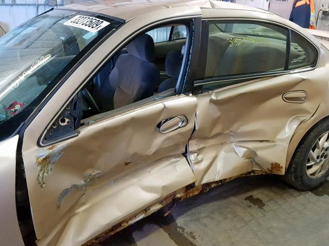 1G2NF52E84C214432 - 2004 PONTIAC GRAND AM S GOLD photo 9