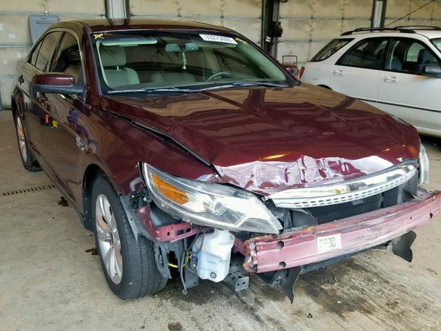 1FAHP2EW3BG180775 - 2011 FORD TAURUS SEL MAROON photo 1