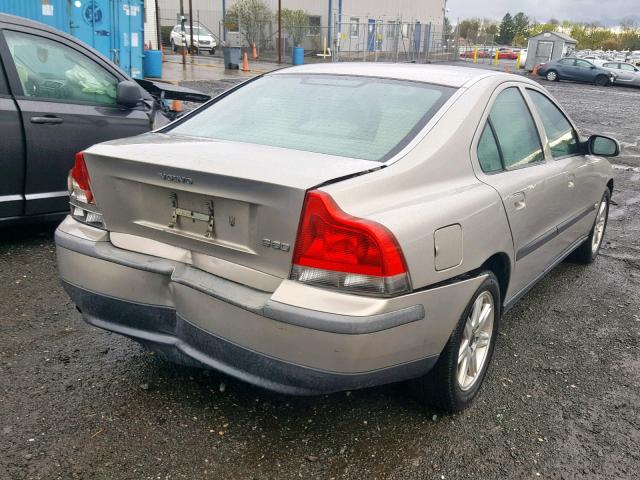 YV1RS61R722173033 - 2002 VOLVO S60 GOLD photo 4