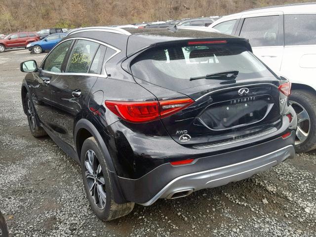 SJKCH5CR5JA055324 - 2018 INFINITI QX30 BASE BLACK photo 3