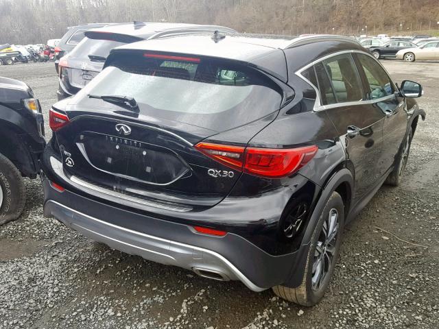SJKCH5CR5JA055324 - 2018 INFINITI QX30 BASE BLACK photo 4