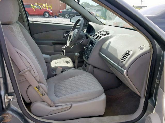 1G1ZT54865F182232 - 2005 CHEVROLET MALIBU LS GRAY photo 5