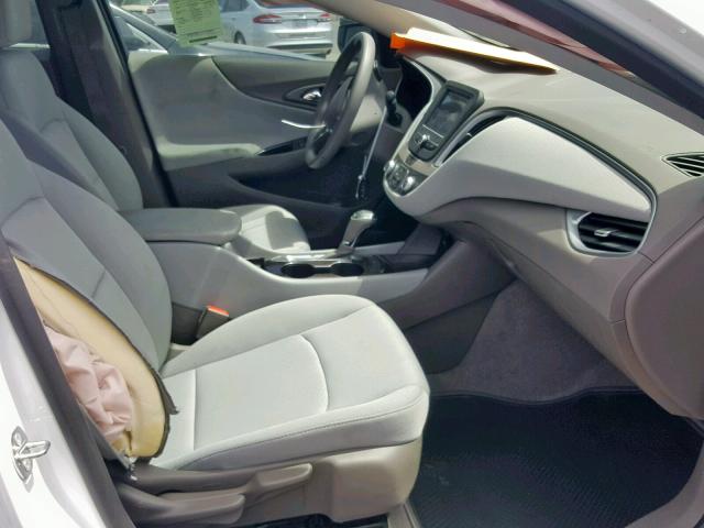1G1ZB5ST3HF192621 - 2017 CHEVROLET MALIBU LS WHITE photo 5