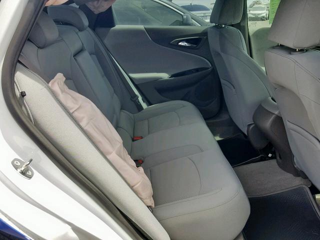 1G1ZB5ST3HF192621 - 2017 CHEVROLET MALIBU LS WHITE photo 6