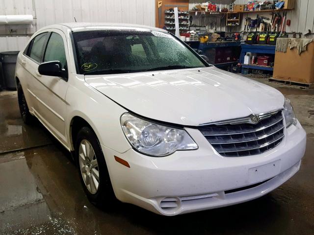 1C3LC46KX8N211276 - 2008 CHRYSLER SEBRING LX WHITE photo 1