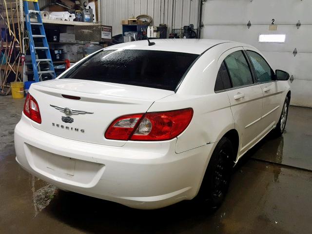 1C3LC46KX8N211276 - 2008 CHRYSLER SEBRING LX WHITE photo 4