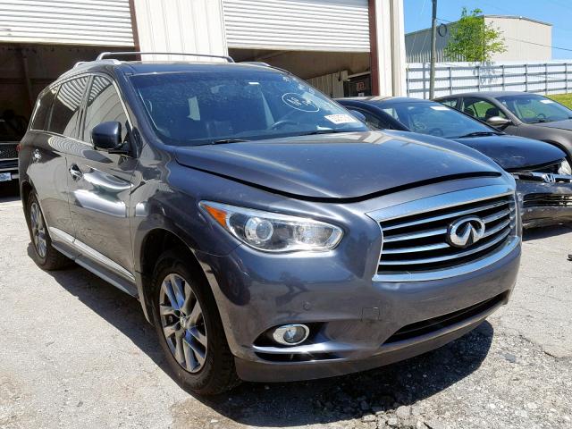 5N1AL0MN9DC338787 - 2013 INFINITI JX35 GRAY photo 1