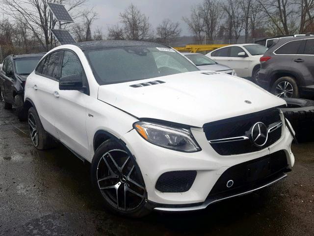 4JGED6EB4JA111178 - 2018 MERCEDES-BENZ GLE COUPE WHITE photo 1