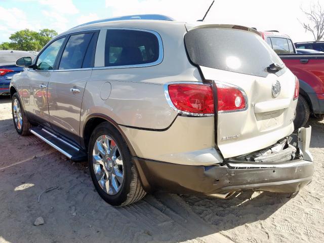 5GAKRBED9BJ403625 - 2011 BUICK ENCLAVE CXL  photo 3