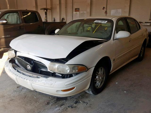 1G4HP54K424217940 - 2002 BUICK LESABRE CU WHITE photo 2