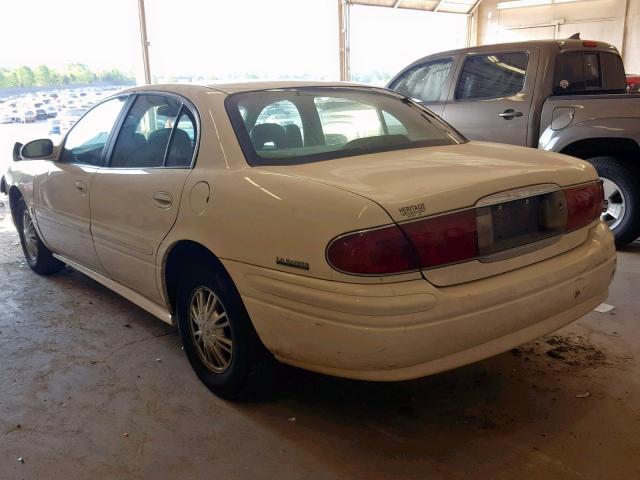 1G4HP54K424217940 - 2002 BUICK LESABRE CU WHITE photo 3