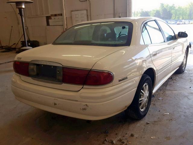 1G4HP54K424217940 - 2002 BUICK LESABRE CU WHITE photo 4