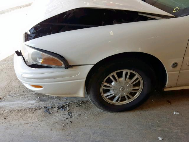 1G4HP54K424217940 - 2002 BUICK LESABRE CU WHITE photo 9