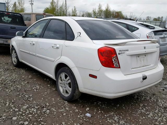 KL5JJ56Z96K266740 - 2006 SUZUKI FORENZA PR WHITE photo 3