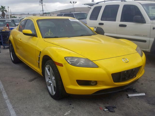 JM1FE173X40101781 - 2004 MAZDA RX8 YELLOW photo 1