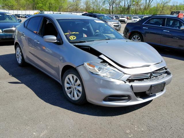 1C3CDFDH2FD120506 - 2015 DODGE DART SE AE SILVER photo 1