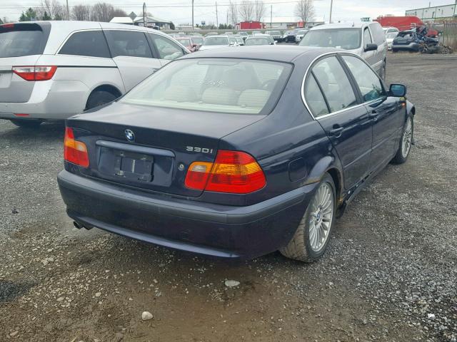 WBAEV53463KM25411 - 2003 BMW 330 I BLUE photo 4